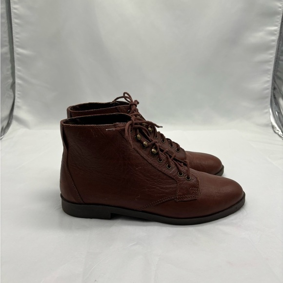 Vintage Westies leather brown booties size 7 - Picture 4 of 8